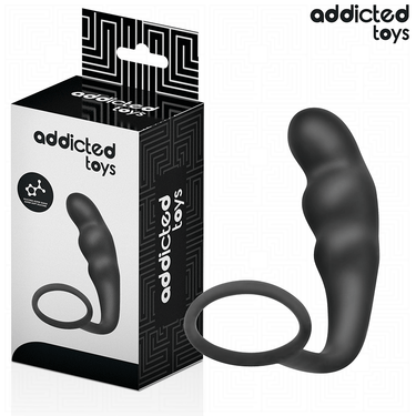 Plug anale con anello modello 4, stimolazione profonda e controllo